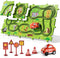 Bennol Toddler Toys for 3-5 Year Old Boys - 39 Jigsaw Puzzle Race Track Car Set for Kids