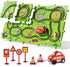 Bennol Toddler Toys for 3-5 Year Old Boys - 39 Jigsaw Puzzle Race Track Car Set for Kids
