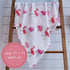 100% 47 47 Inches LollyBanks Muslin Swaddle Blankets, Cotton Baby Swaddle Blanket for Girls, Soft and Large x Newborn