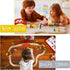 Wooden Train Sets for Boys 2-7, 38 Pcs Wood Train Set with Crane, Bridge & Tracks for 3 Year Olds
