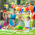 9 Set, Tarpop Pcs Kids Gardening Tools Metal Kids Yard Tools with Sturdy Wooden Handle Safe Children Beach Sandbox Toy