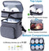Pack 6 6 9 SFYBYHEART Breastmilk Storage Bag with Ice for Baby Bottles - Expandable Breast Pump Bag with Cooler for Mam