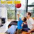 7 INCH Mini Basketball Toys for Indoor Over Door Hoops, Soft 7" Rubber Basketball for Toddler Beach Outdoor Play (5 PCS