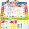 Water Doodle Mat Toys for Ages 2-4, 40 x 30 Inch Extra Large Painting Mat, Toddler Mess Free Coloring