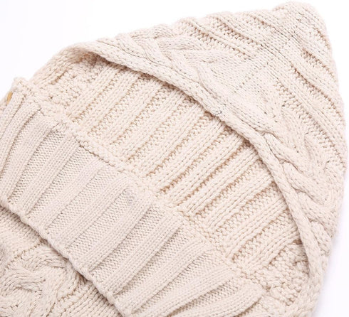 Symphony Wire Newborn Baby Wrap Swaddle Blanket, Kids Wool Knit Swaddle Kids Sleeping Bag Stroller Wrap Sleep Sacks