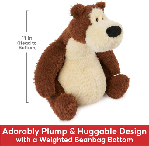 GUND Goober Classic Teddy Bear, Award-Winning Stuffed Animal for Ages 1 and Up, Brown, 11”