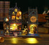 DIY Miniature Dollhouse Kit Magic Castle, Tiny House to Build, 3D Wooden Puzzle Furnishing Decor Model