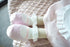 Clover the Bear Plush Doll - Beautiful Teddy Bear for Kids, Soft Cotton Linen Animal Plushie with Tulle Skirt