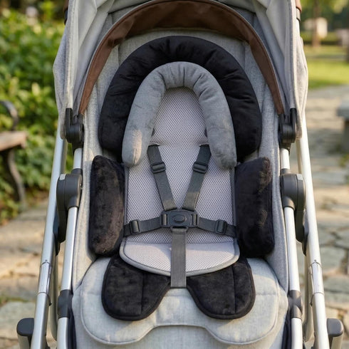 3-in-1 Pro Goleem Breathable Infant Car Seat Head Support, Soft Infant Car Seat Insert, Carseat Cushion for Toddler