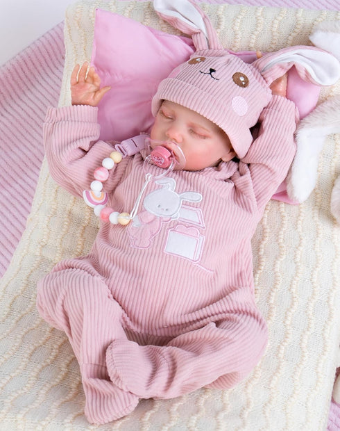 Aori Reborn Baby Dolls Girl - 18'' Realistic Sleeping Newborn - Lifelike