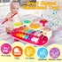 3 in 1 Musical Toys for Toddlers 1-3, Piano Xylophone Drum Set for 1-3 Year Old Girls, Developmental Sensory Toys