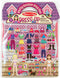 Melissa & Doug Dress-Up Puffy Sticker Activity Book - 76 Reusable Stickers - FSC Certified
