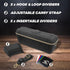 CASEMATIX Card Case Holder for Trading Cards - 1000 Card Game Case with 5 Removable Dividers and Shoulder Strap