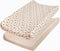 MY LITTLE ZONE Baby Changing Pad Covers Boy, 2-Pack Changing Table Sheets, 100% Cotton Muslin