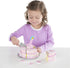 Set Set 3+ Melissa & Doug Triple-Layer Party Cake Wooden Play Food - Birthday Cake Pretend Food Play for Toddlers, Kids