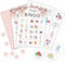 Bridal Bingo Cards - Boho Bridal Shower Game for 24 Players - Wedding Shower/Bachelorette Party Activities