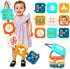 Vunrahsg Busy Board for 1 Year Old Montessori Toys for 1 2 Boy