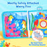 1-3 1 2 3 JoyCat Ocean Busy Book for Toddlers - Travel Toy Activity Book for Year Old Boys Girls, Educational Travel