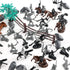 Medieval Knights Toys 124PCS Knight Action Figurines for Kids - AMOR PRESENT Army Men Toy Soldiers
