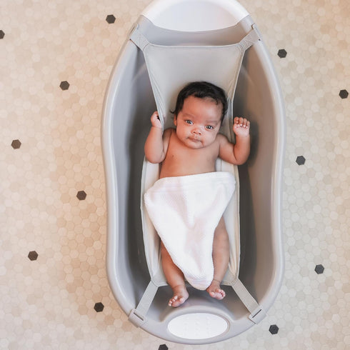 Regalo Baby Basics Infant Bath Tub, Includes Air Mesh Sling, Adjustable for Growing Baby