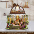 1:24 TuKIIE DIY Miniature Dollhouse Kit with Furniture, Scale Creative Room Mini Greenhouse Wooden Doll House for Kids