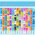 NUENUN 120 Pcs Random Pop Fidget Toy Fidget Bracelet, Sensory ToysMochi SquishiesWearable Push Poping Bubble Sensory