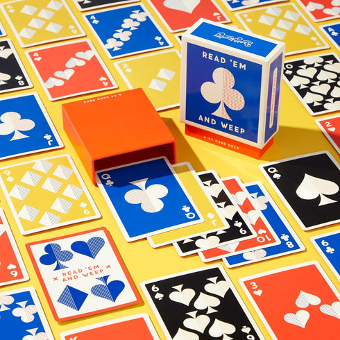 Brass Monkey Read Em and Weep - Vintage Inspired Playing Card Set