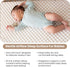 28x55, 3D Baby Cooling Crib Mattress Protector Oeko-TEX Certified, Breathable Knit, Ultra Soft, Washable, Elastic