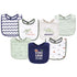 Hudson Baby Unisex Baby Cotton Bibs, Dinosaur Explorer, One Size