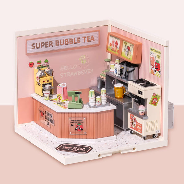 Super Creator Mini Blocks Model Building Set - Miniature Plastic House Kit for Teens 8-12, DIY Crafts for Adults