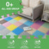 16 47x47 Tiles Foam Play Mat for Baby, Soft & Safe EVA Foam Mats for Floor, Square Baby Play Mat, Kids Foam Puzzle
