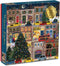 Galison Winter Lights Foil Puzzle 500 Pieces – Holiday Jigsaw Featuring Festive City Scene by Joy Laforme