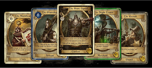 Modiphius Entertainment Dark Deeds - Darkly Humorous Strategy Board Game for Ages 14+, 2-5 Players, 60 Min