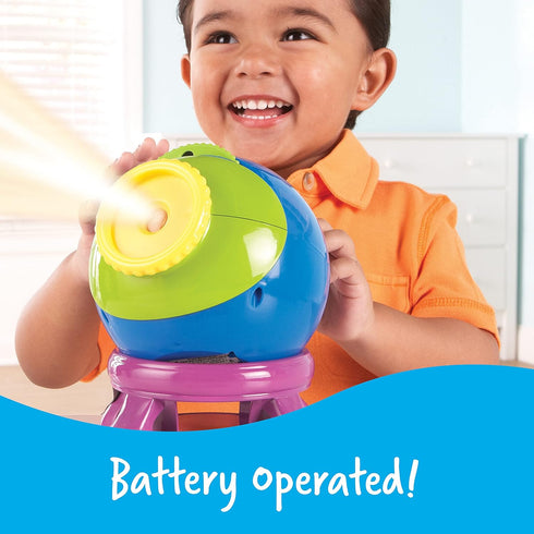 Learning Resources Shining Stars Projector, Solar System Space Toy Set for Ages 3+, 5-Piece Multicolor Set