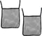 2 Pack Portable Universal Baby Stroller Hanging Bag, Accessory Mesh Organizer Net Bag for Food and Toys