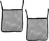 2 Pack Portable Universal Baby Stroller Hanging Bag, Accessory Mesh Organizer Net Bag for Food and Toys