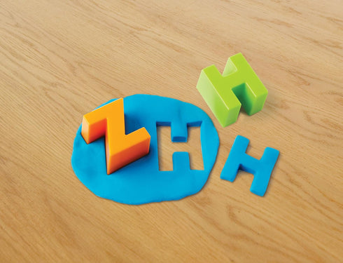 Learning Resources Letter Blocks, 36 Pieces Fine Motor Toy for Ages 2+, ABCs and Letter Recognition Educational Toy