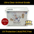 Deluxe Acrylic Case for English One Piece OP-04/OP-05/OP-06 Booster Box - Magnetic Top Loading Protection