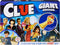 Giant Clue Classic Mystery Party Retro Board Game with Large Rooms, Giant Cards, and Foam Tools for Kids and Families