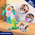 JHXXXL 18pcs Party Favors - Astronaut Fidgets Spinner Keychain Robot,Goodie Bags Treasure Box Toys for Classroom