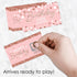 Big Dot of Happiness Pink Rose Gold Birthday - Happy Birthday Party Game Scratch Off Dare Cards - 22 Count by Big Dot of Happiness