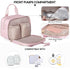 Travel-Friendly Wearable Breast Pump Bag with Cooler and Laptop Sleeve