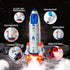 3-5 Wbzle Rocket Ship, Space Shuttle Astronaut & Space Adventure Toys,Science Educational Rocket Toys for Kids