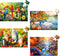 4 Packs 36 Large Piece Puzzles for Seniors, Dementia Puzzles, Alzheimer's Cognitive Games with 4 Storage Bags