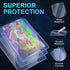 Btlwpy 1000 Cards,3"X4" (500 Sleeves+500 Card Sleeves Clear Loads for Baseball Card Protectors Sleeves for Cards,Hard