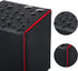 Weewooday 2 Boxes Leather Deck Card Boxes - Large Size for 100+ Sleeved Cards Compatible with MTG TCG