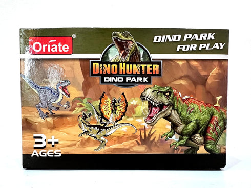 Oriate 12PCS Dinosaur Capture Fencing Accessories Playset, Plastic Fence Toys for Dino Fans Educational Gift