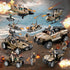 HOSPONY 56-in-1 4-7 6-8 8-12, Army Men Toys for Boys Military Truck/Helicopter/Kayak Boat/Motorcycle/Army Men Action
