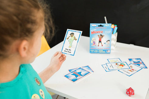 Kenson Kids Pick n Roll Movez, Exercise Game for Home & Classroom, Perfect for Rainy Days, for Preschool & Kids