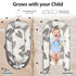 Meindoovm Infant Support Cushion | Organic Cotton Infant Support Cushion | Reversible, Adjustable & Portable Floor